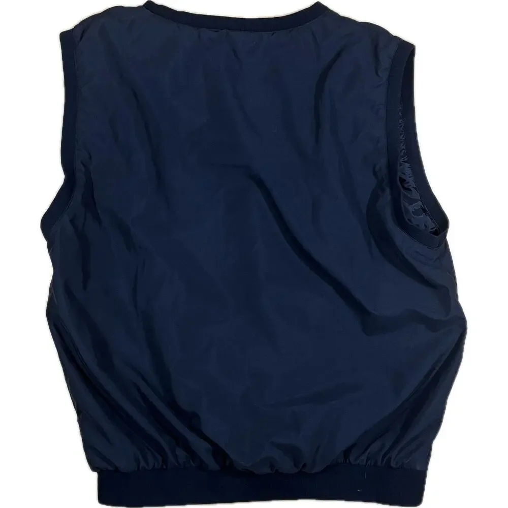 Vantage Men L Black USC Gamecocks Performance Wind V Neck Sleeveless‎ Lined Vest